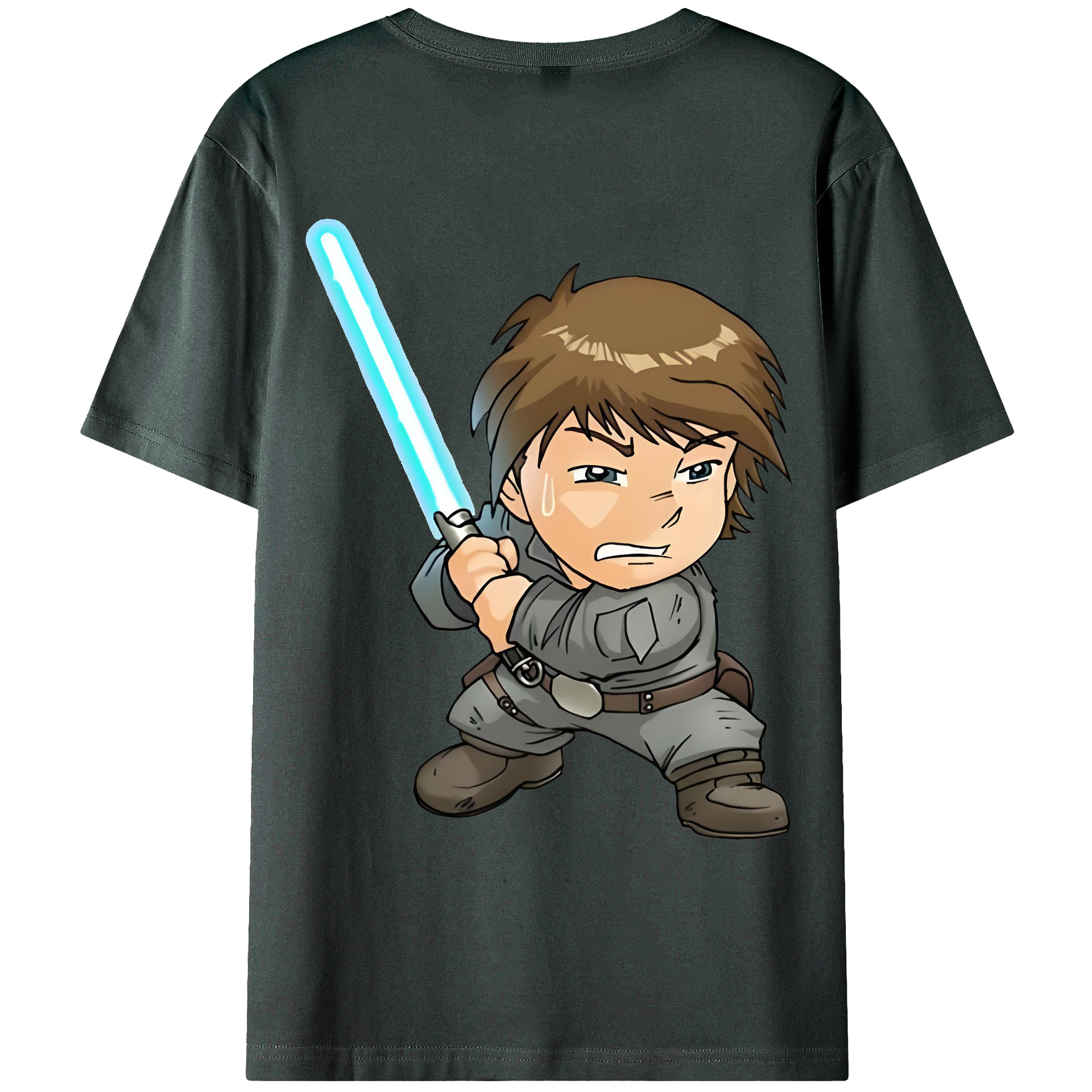 （画像用） スター・ウォーズ Star Wars 綿100％ メンズ半袖Tシャツ（バックプリント） 通気性